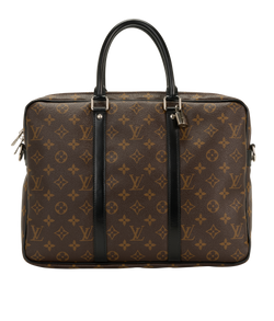 Porte Documents Voyage, Canvas, Monogram Maccasar, GI4137, 3*